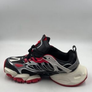 ADIDAS XLG RUNNER DELUXE 'BLACK SILVER RED '