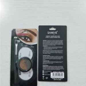 SANIYE 5-in-1 Eyebrow Perfect Kit - Powder & Reusable Stencils