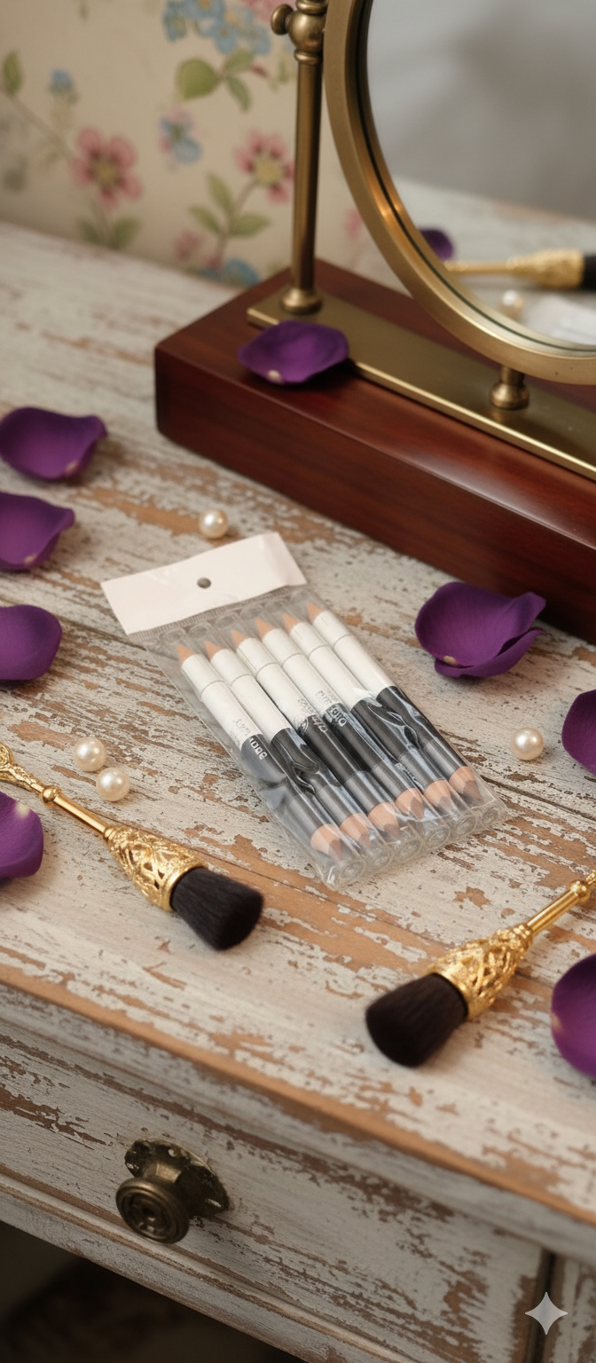 Essential 6-Piece Dual-Ended Liner Pencil Set