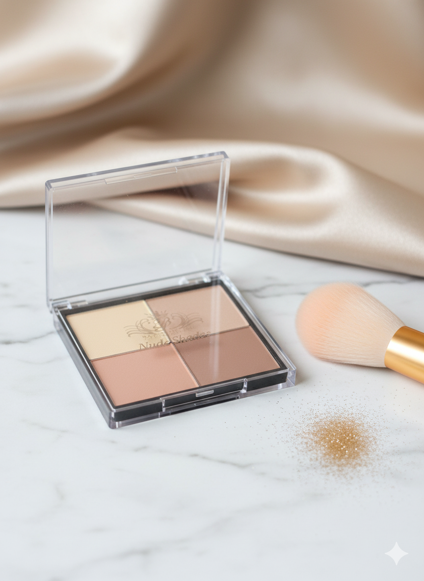 PARIS HILTON Nude Shades - 4-Pan Contour & Highlight Quad